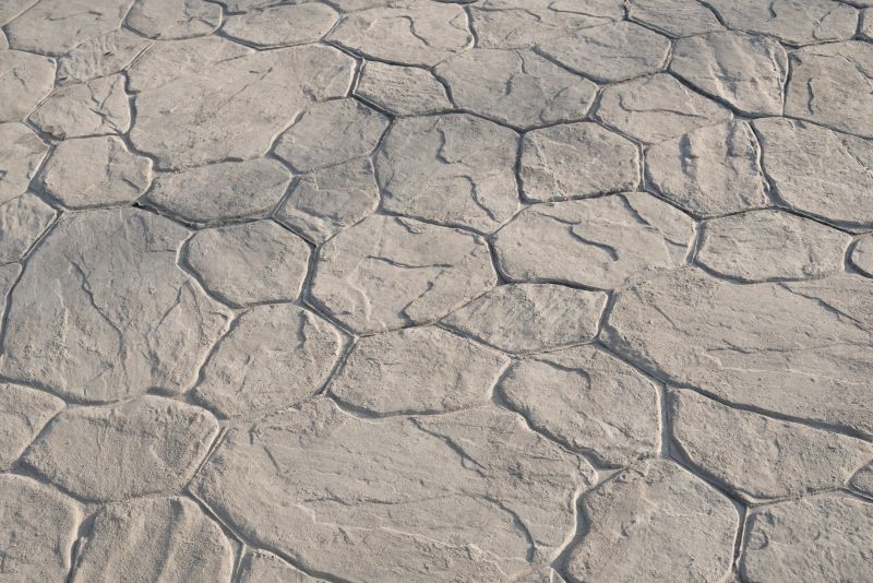 Patio with Decorative Patterns