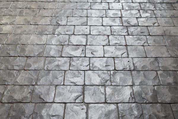 Concrete Driveway Stamping in High Point