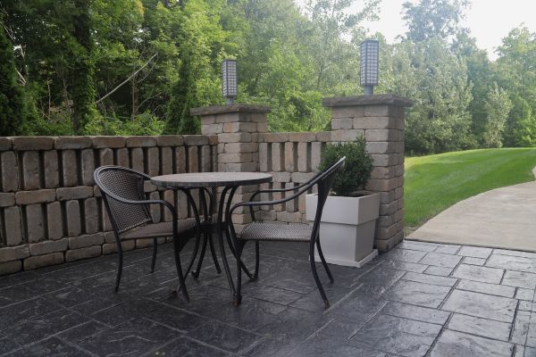 Concrete Patio Stamping in High Point