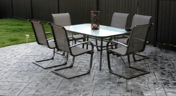 Porch Stamping in High Point
