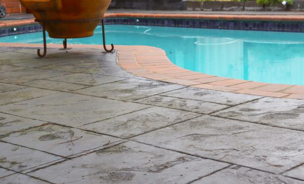 Stamped Patio Construction in High Point